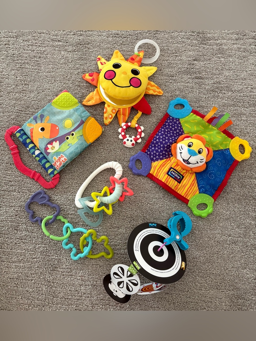 Bright Multi-Color Toy Set for Babies